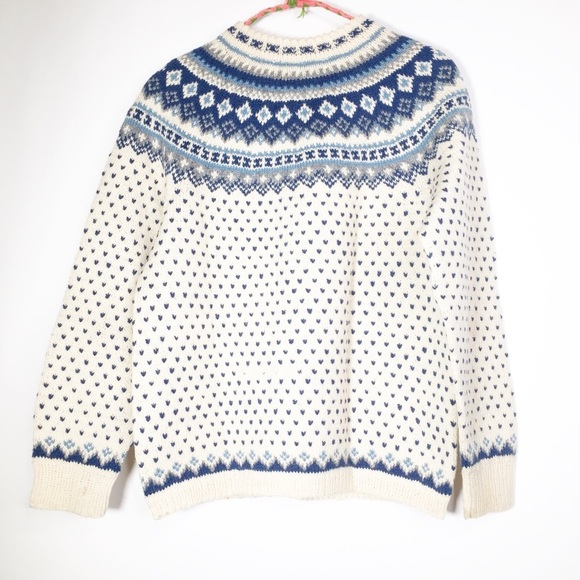 Husfliden Hand Knitted In Norway Button Down Cardigan - Picture 14 of 14